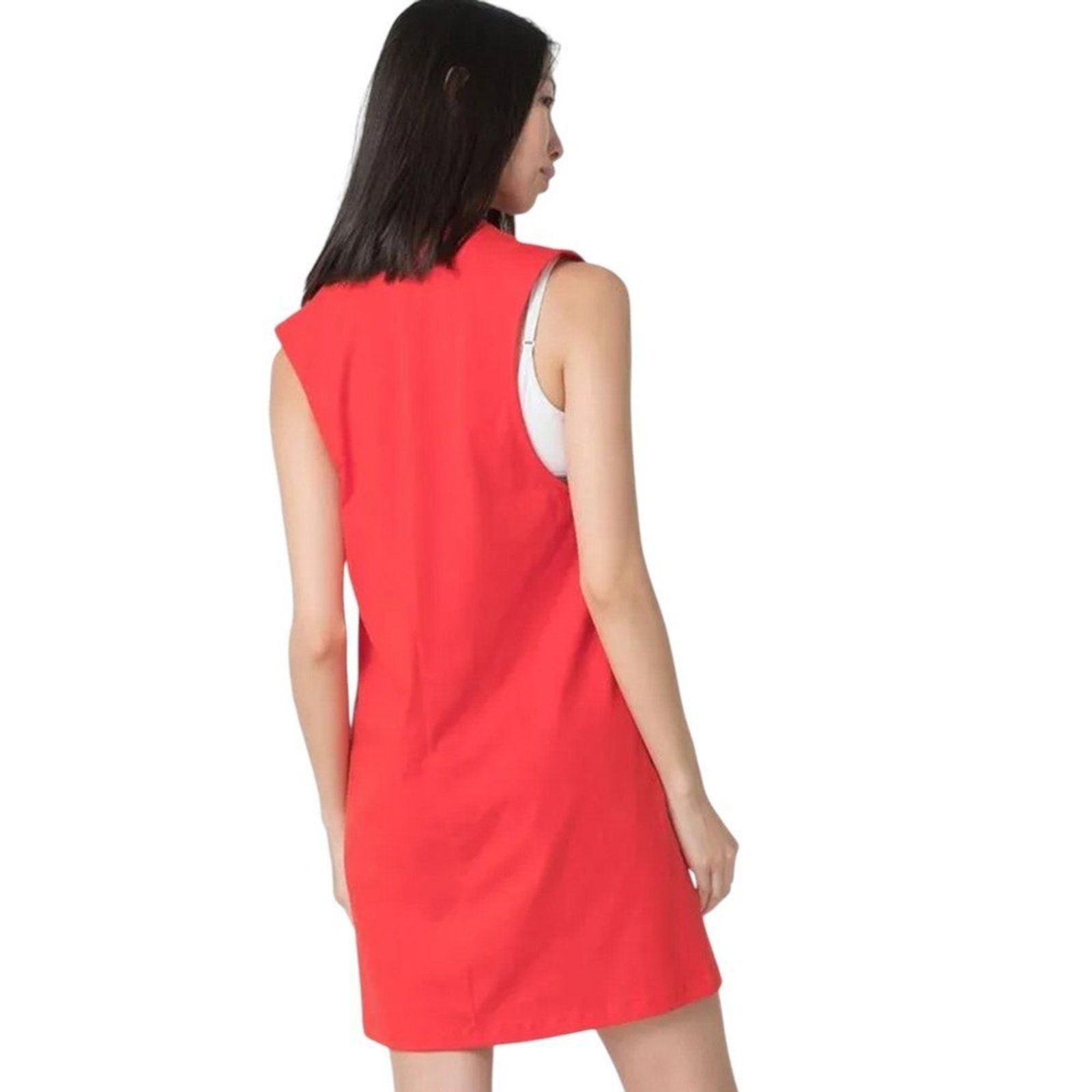 Vista 3 Vestido Fila Basic Feminino vermelho Fila vermelho