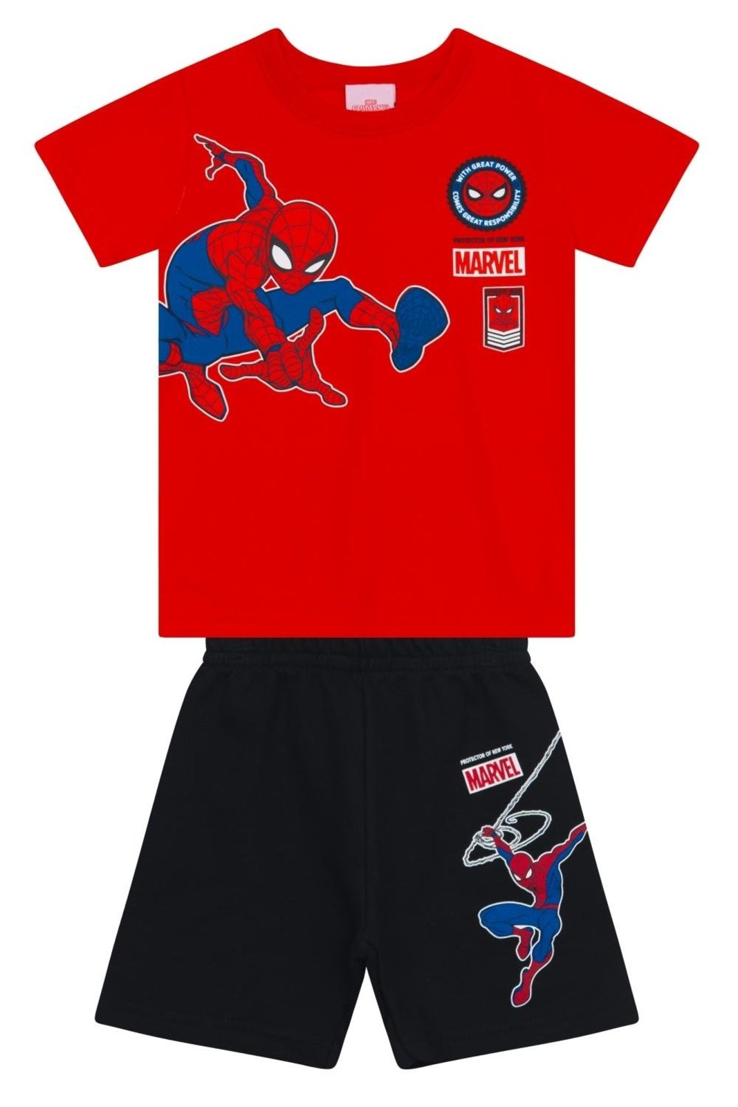 Infantil - Conjunto menino em meia malha Brandili