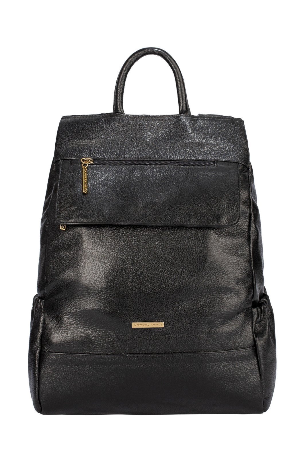 Mochila Andrea Vinci Couro Antifurto Suelen