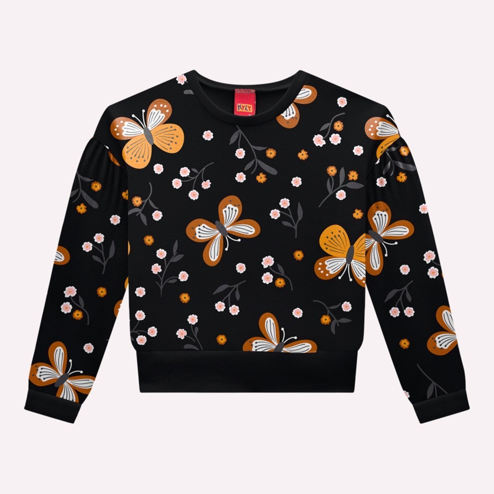 Infantil - Conjunto menina Borboletas Kyly