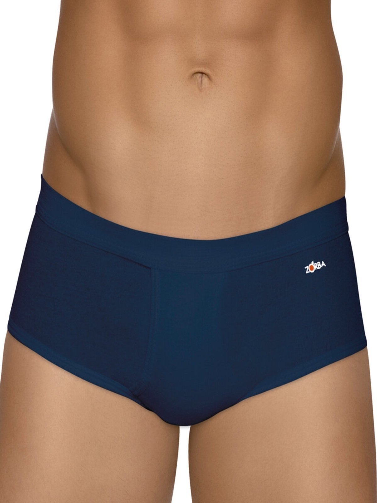 Cueca Slip Zorba com Abertura 185 Azul Marinho