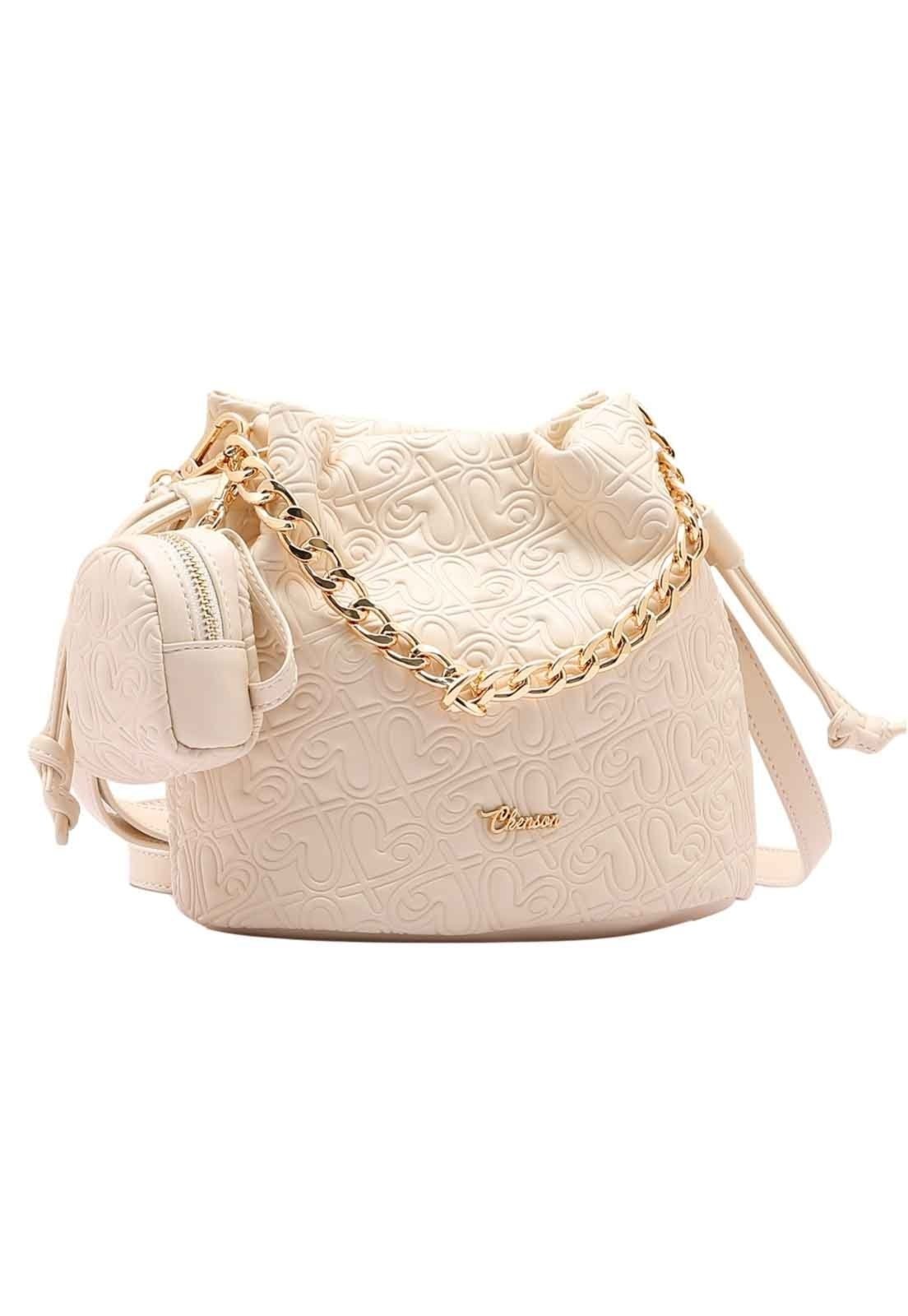 Bolsa Feminina Chenson Original Heart Cool Saco 3485105