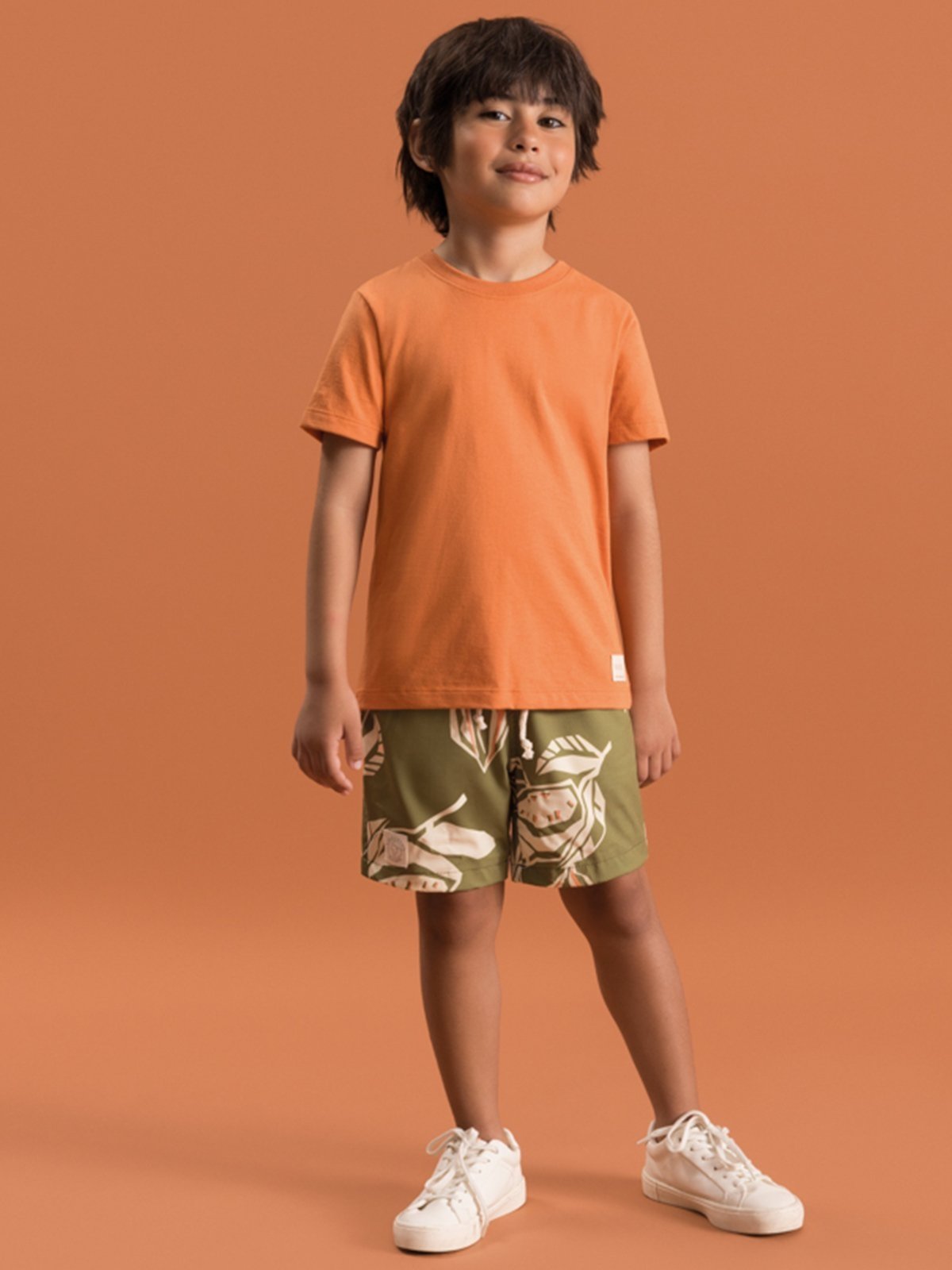 Infantil – Conjunto Menino Bugbee em Malha e Tactel Estampado