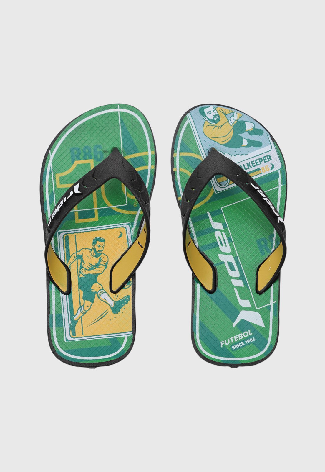 Vista 2 Infantil - Chinelo Rider Street Joy preto Rider preto