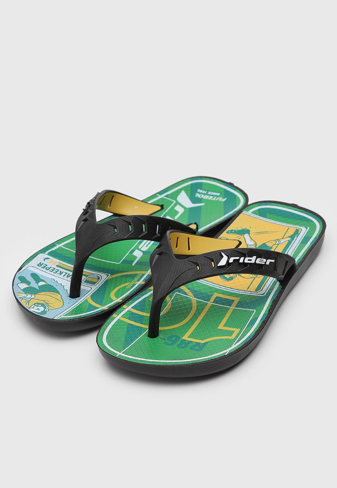 Vista 3 Infantil - Chinelo Rider Street Joy preto Rider preto