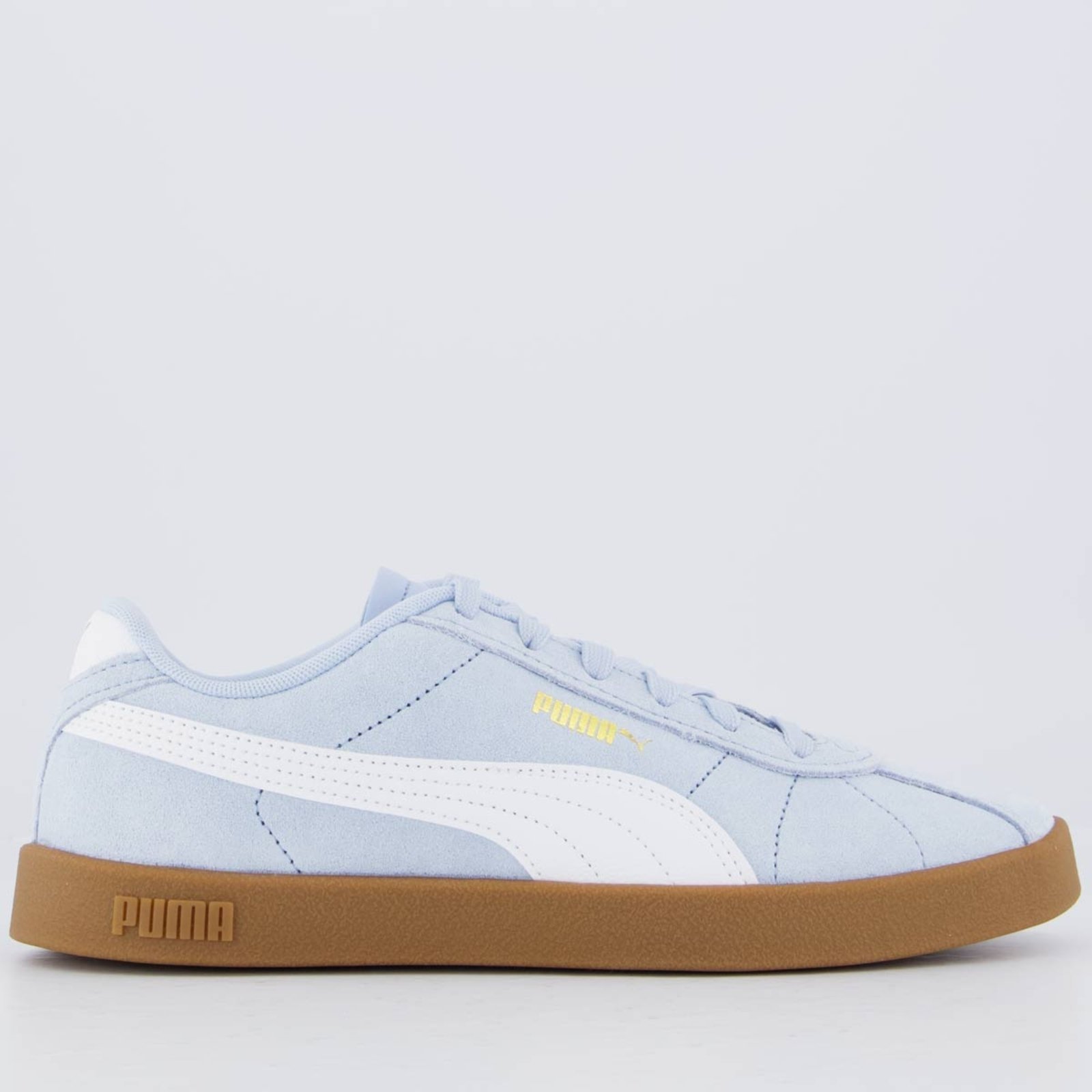 Tênis Puma Club II Feminino Azul Claro