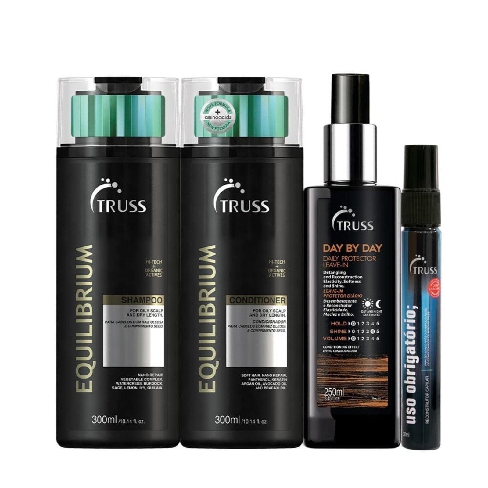 Kit Truss Equilibrium Day Cabelos Oleosos (4 produtos)