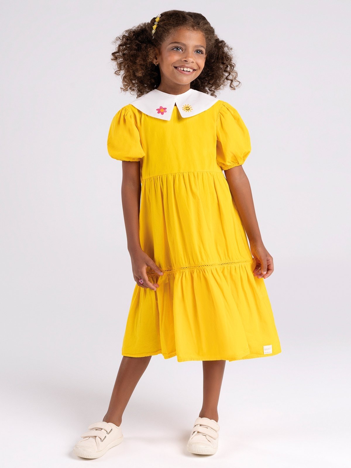 Infantil - Vestido Bugbee em Tricoline