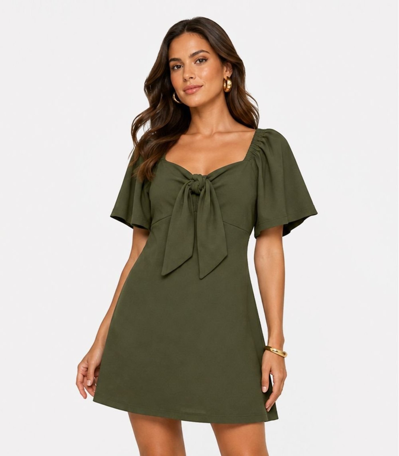 Vestido Feminino Curto Infinita Cor Verde