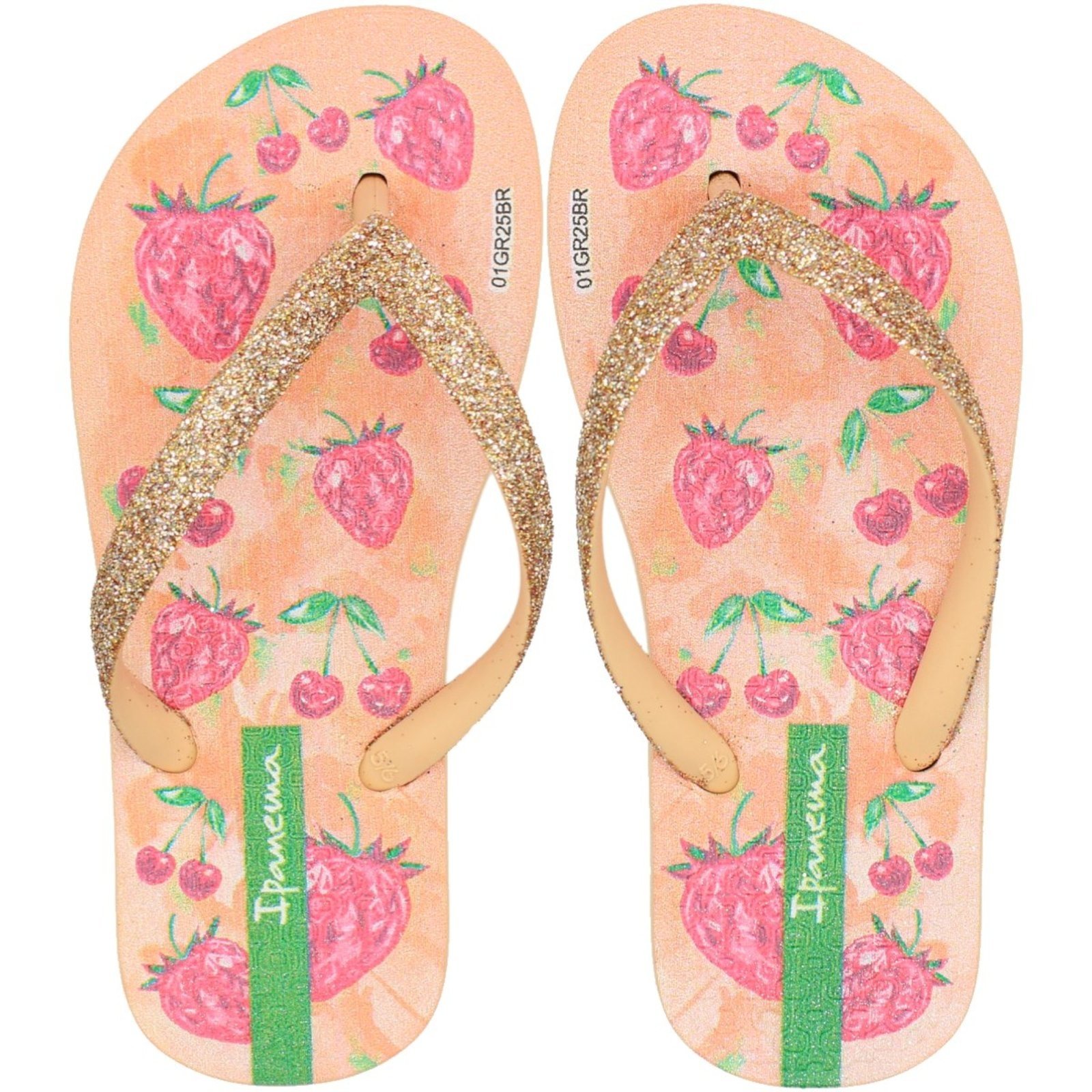Infantil – Chinelo de Dedo Ipanema Garden Shine Glitter Juvenil Menina