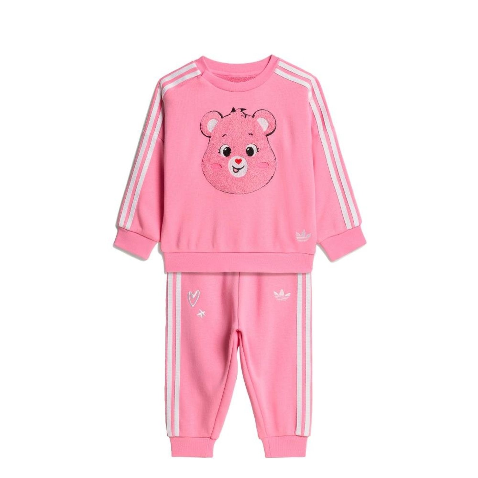 Infantil - CONJUNTO FOLGADO ADIDAS URSINHOS CARINHOSOS adidas Originals Rosa