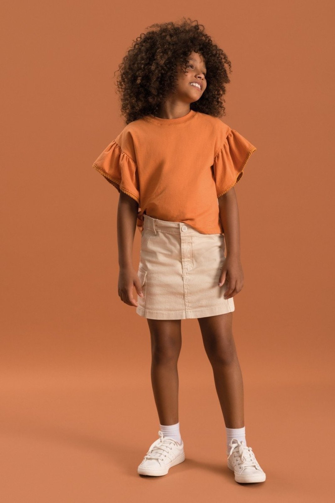 Infantil - Saia Bugbee de Sarja Cargo