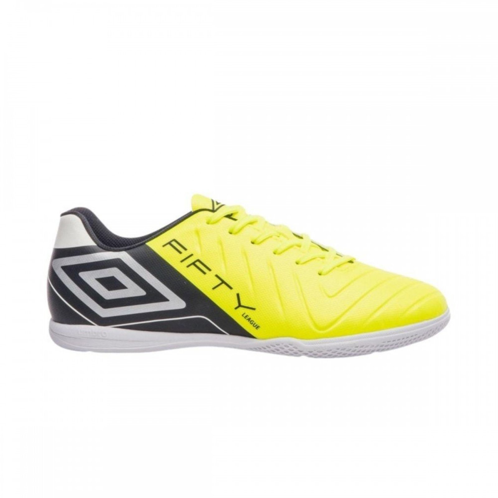Chuteira Umbro Fifty vi League 618 Futsal Masculino Umbro Amarelo