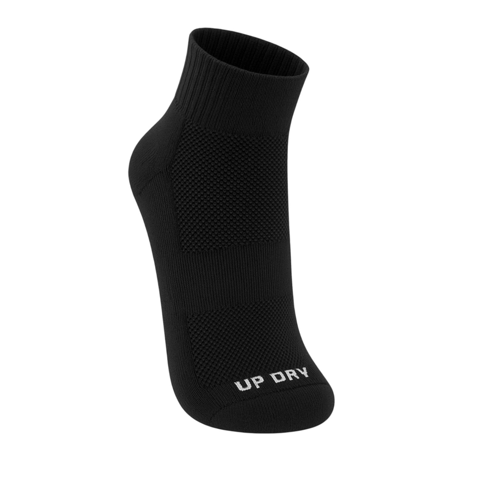Meia Esportiva Up Cano Médio Dry Performance Academia Unissex Preto