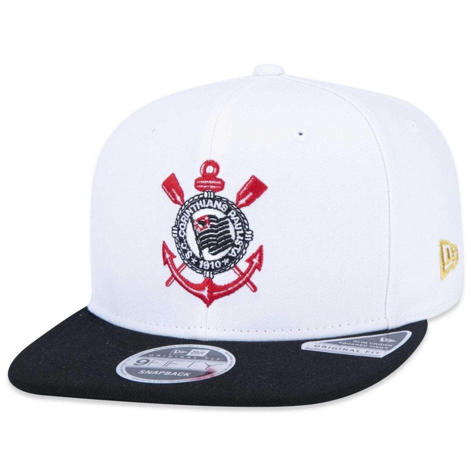 Vista 2 Boné New Era 9fifty Original Fit Sn Corinthians preto new era preto