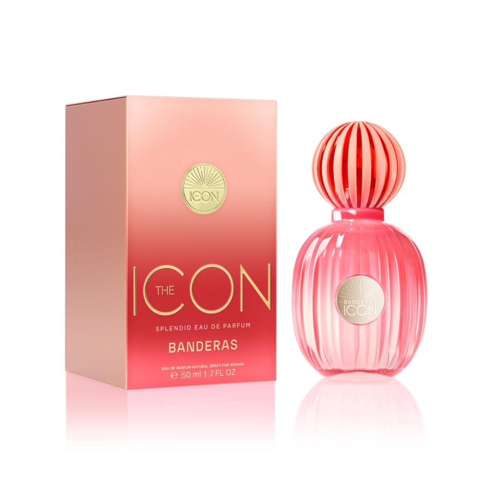 Vista 3 Banderas The Icon Splendid Eau de Parfum Perfume Feminino 50ml incolor Banderas incolor