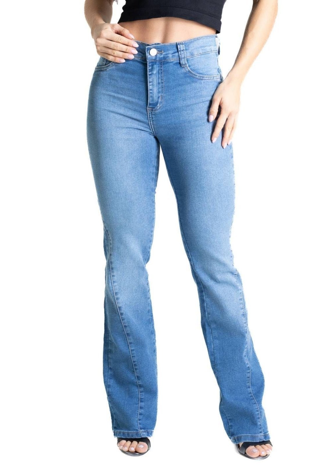 Calça Jeans Sawary Boot Cut – 280804 – Azul – Sawary