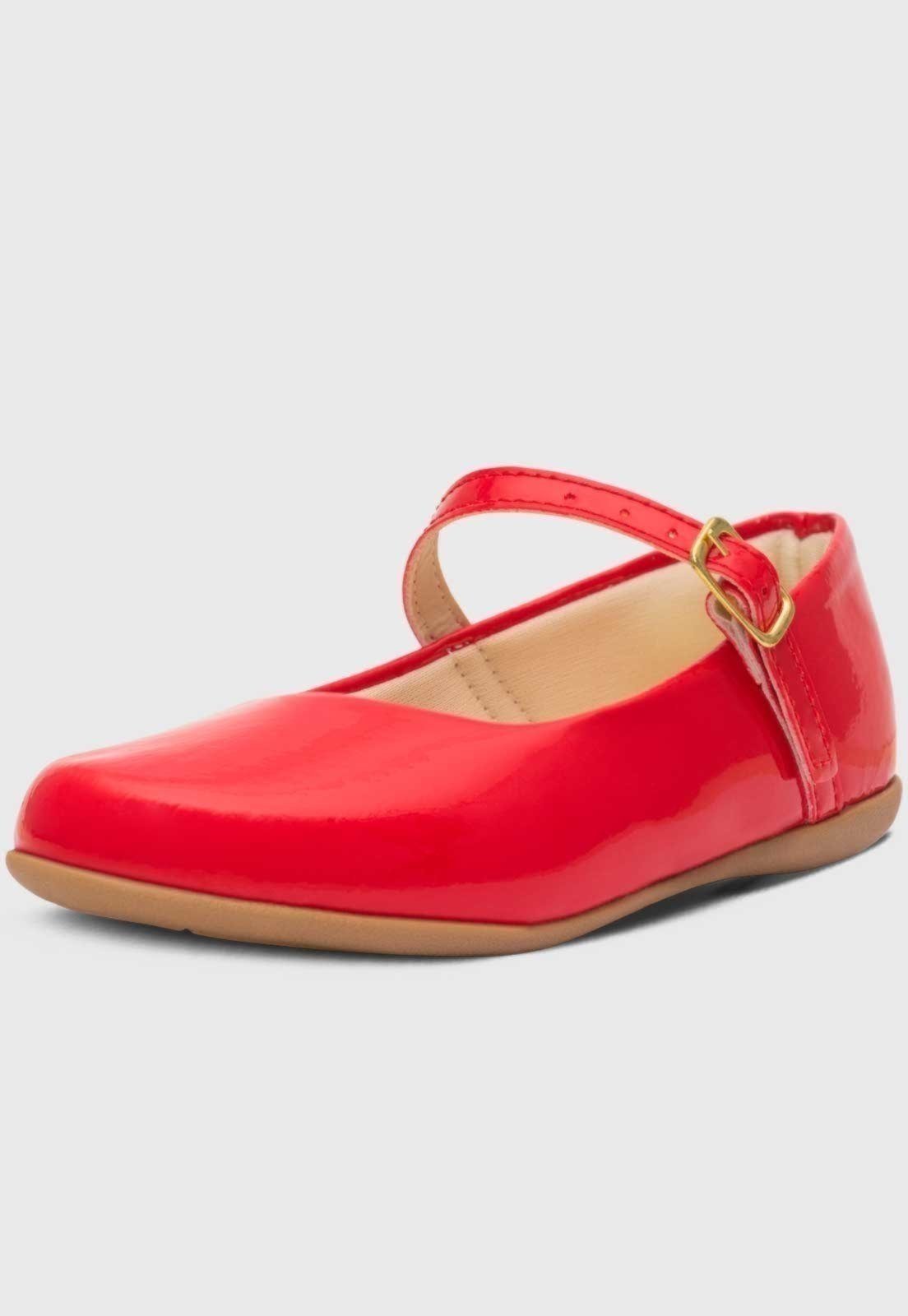 Infantil – Sapatilha Pópidí Menina Vermelho