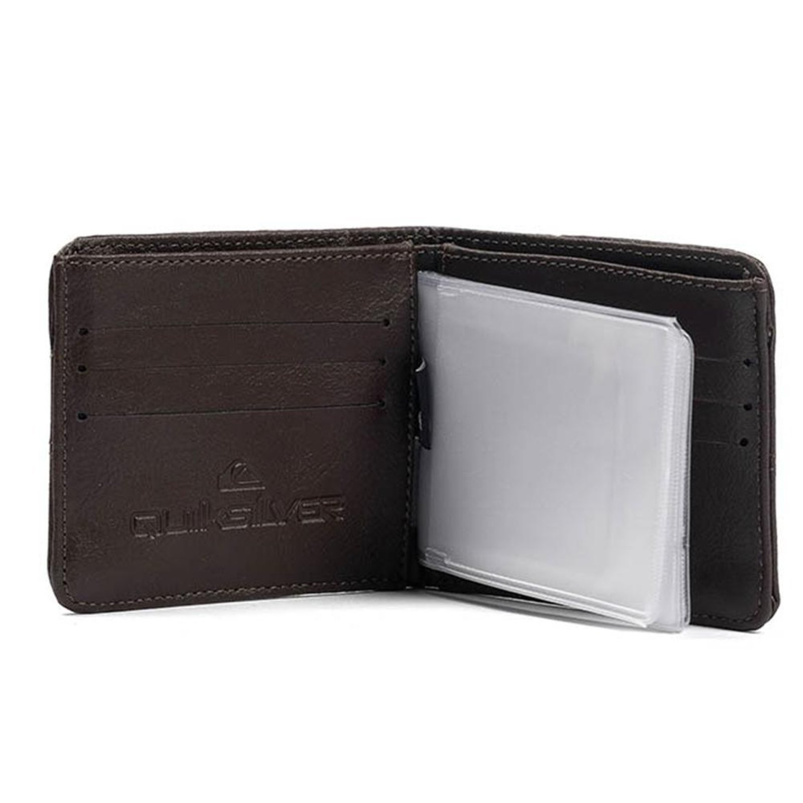 Vista 2 Carteira Quiksilver Stitchy WT24 marrom Quiksilver marrom
