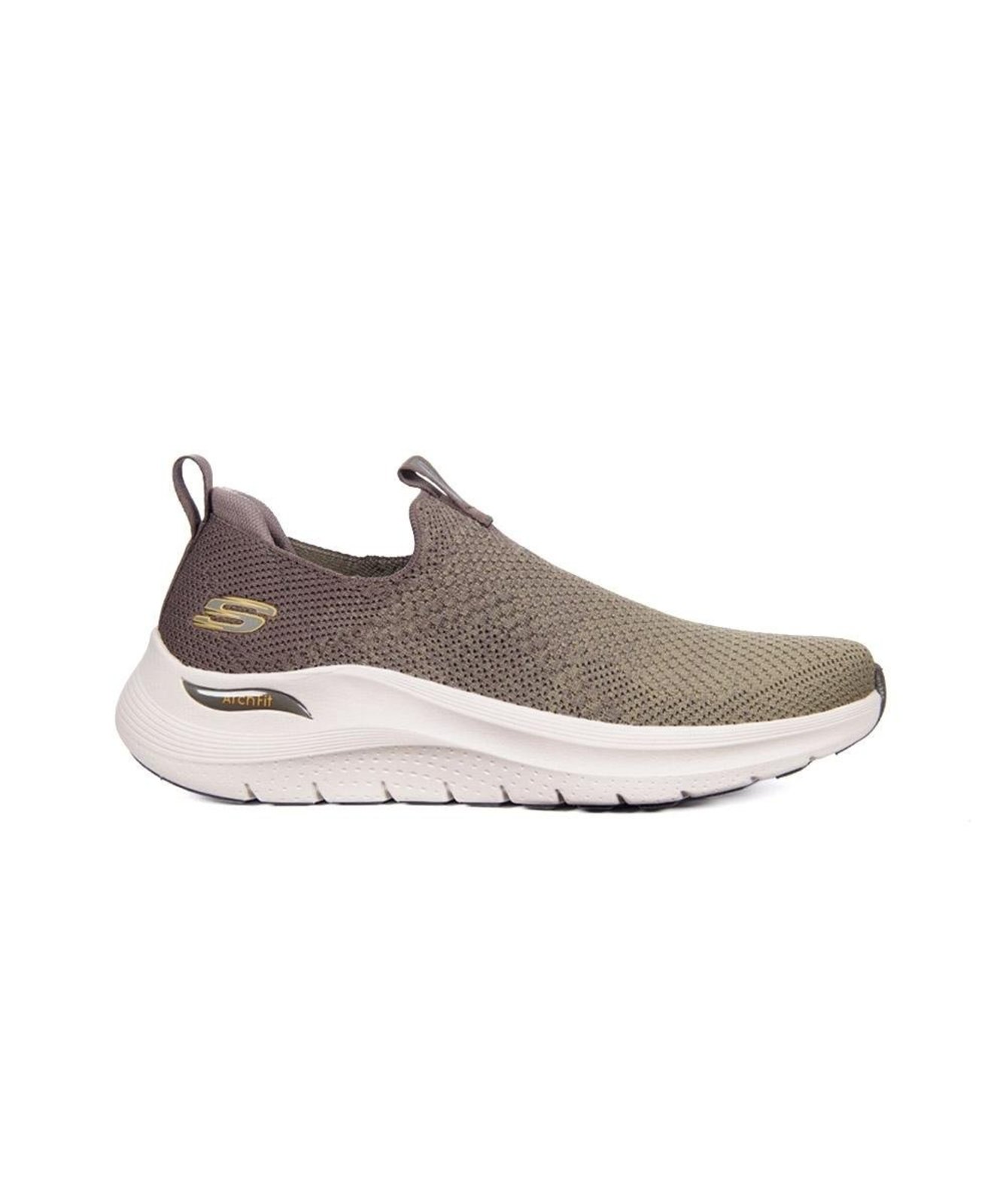 Tênis Masculino Skechers Arch Fit 2.0 Verde Oliva Incolor