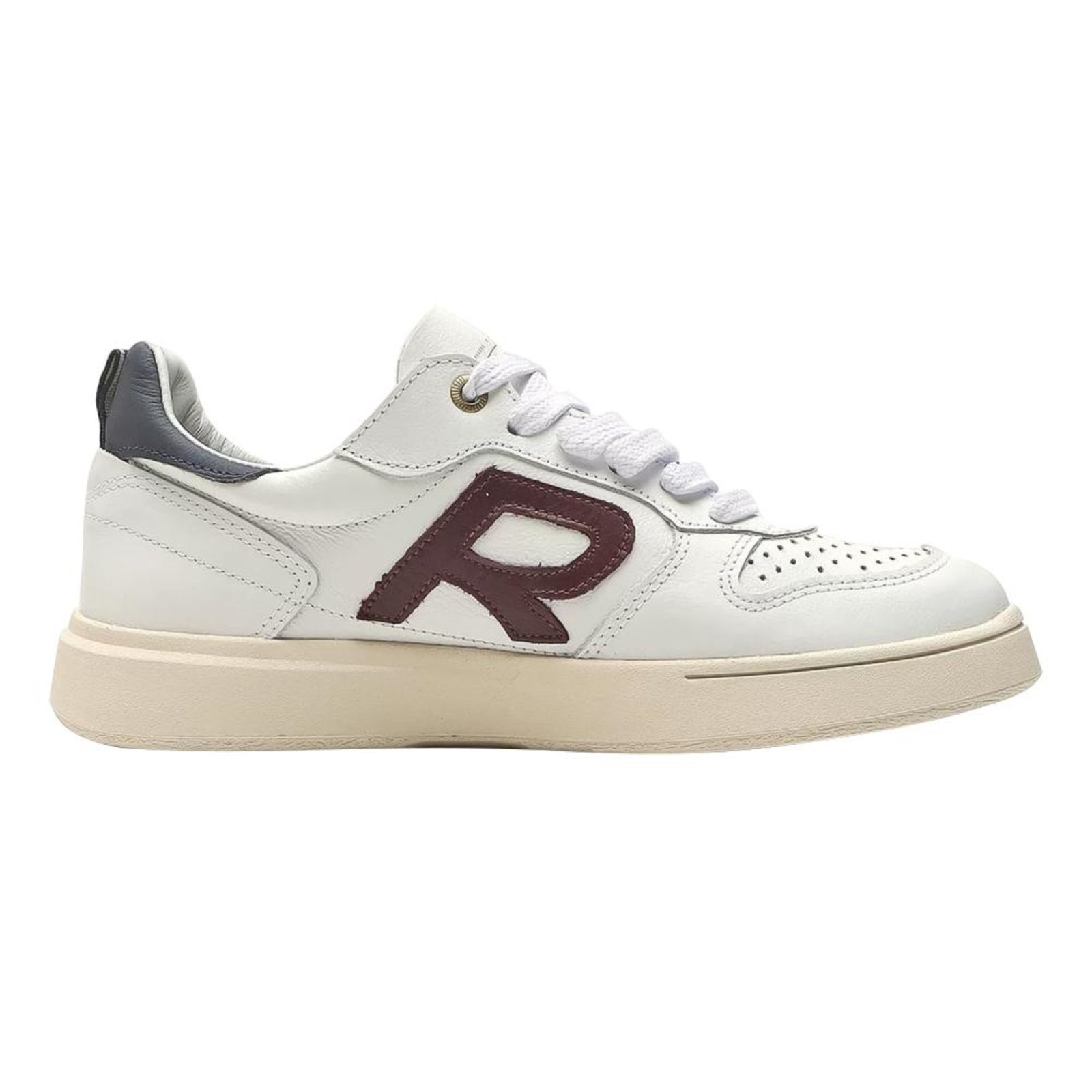 Tenis Masculino Reserva Type R Classic Branco e Bordô