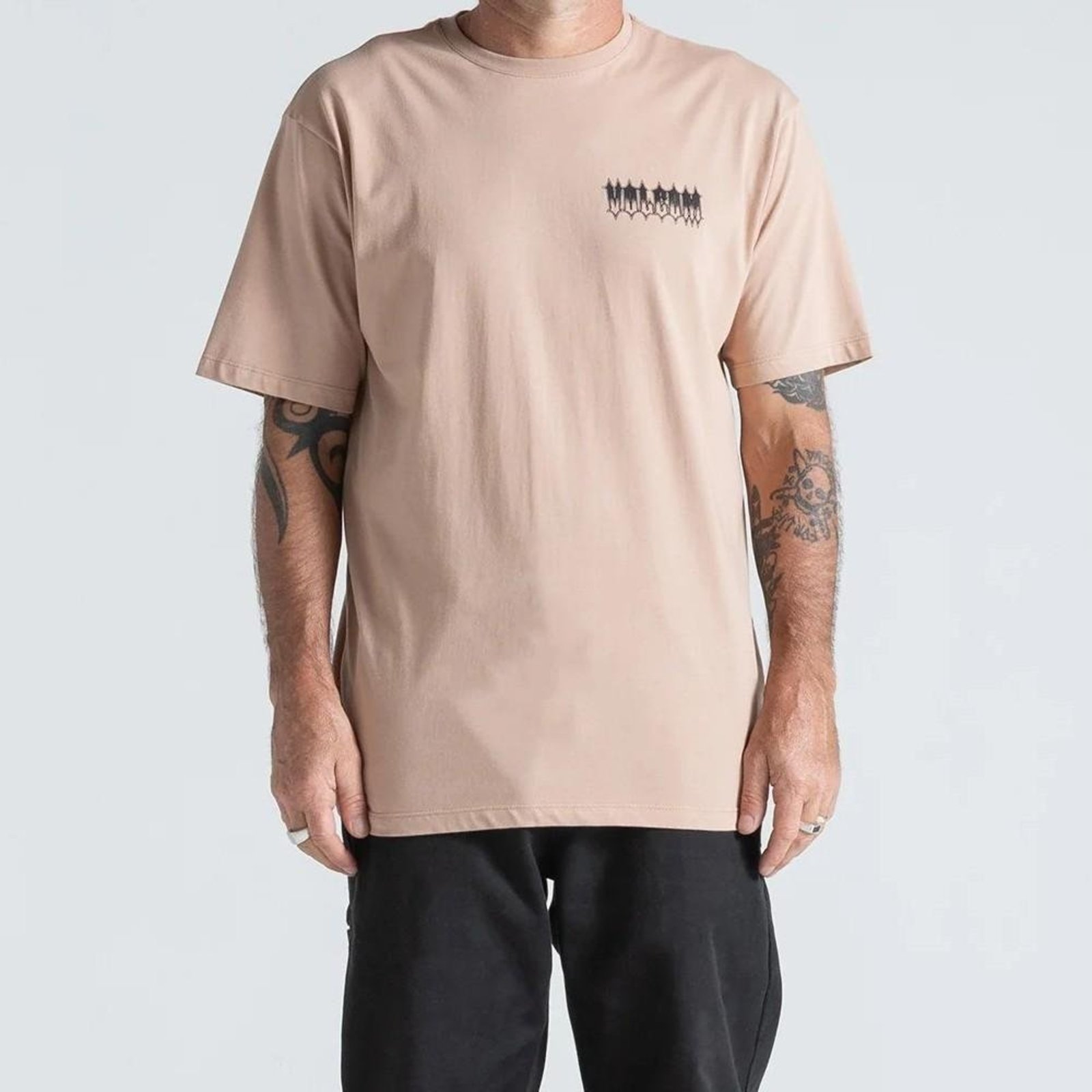 Camiseta Volcom Gamma Doom WT26 Masculina Bege