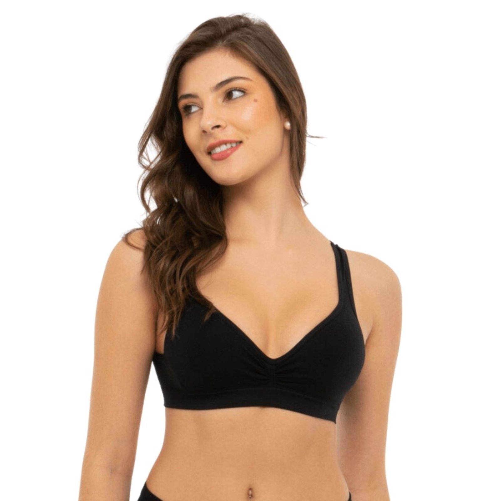 Sutiã Feminino Top Com Bojo Sem Aro Trifil