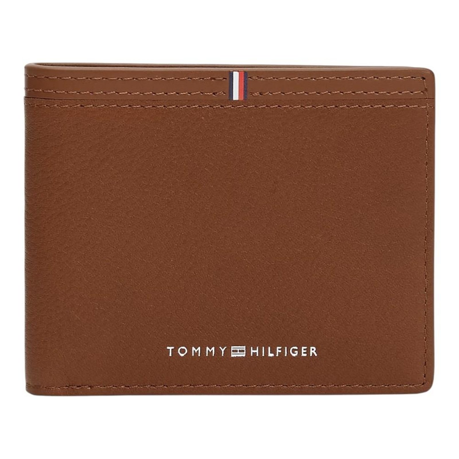 Vista 2 Carteira Tommy Hilfiger Corp Mini Cc Masculino Couro marrom Tommy Hilfiger marrom