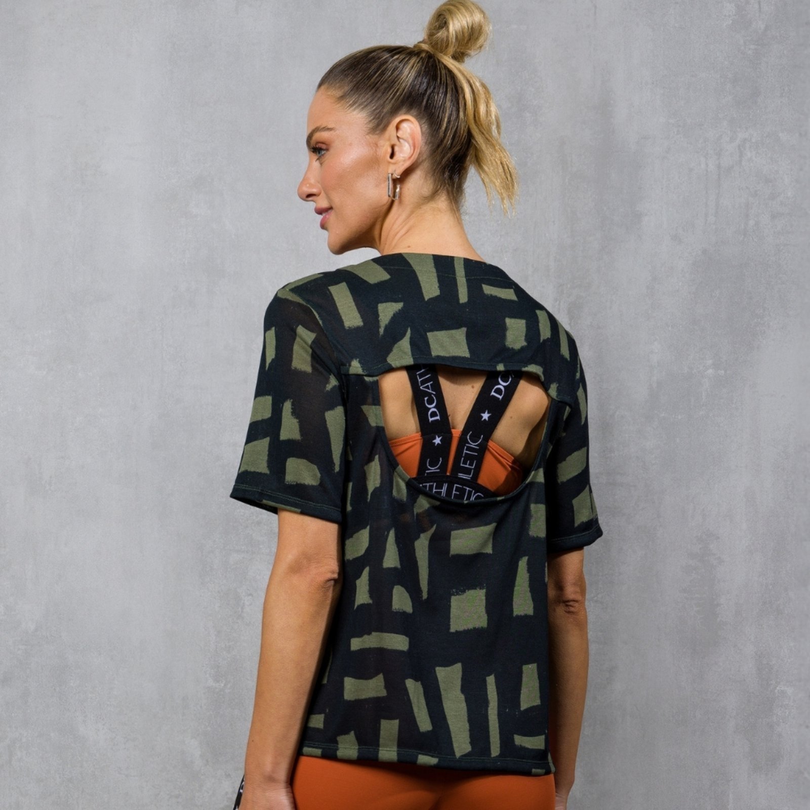 Vista 3 BLUSA MALHA TRICÔ ESTAMPADA FT1174BL estampado estampado