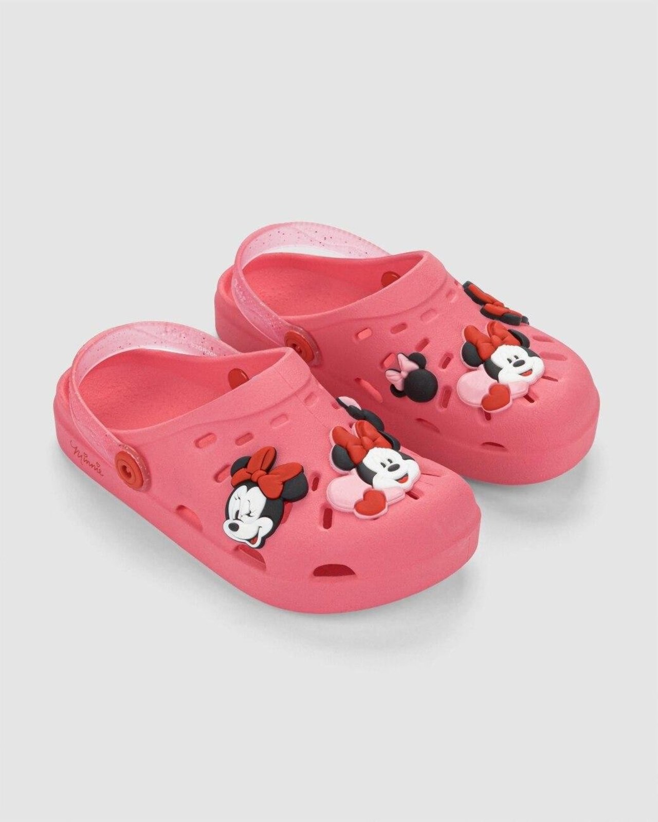 Infantil - Sandália Babuche Grendene Disney Smile Rosa