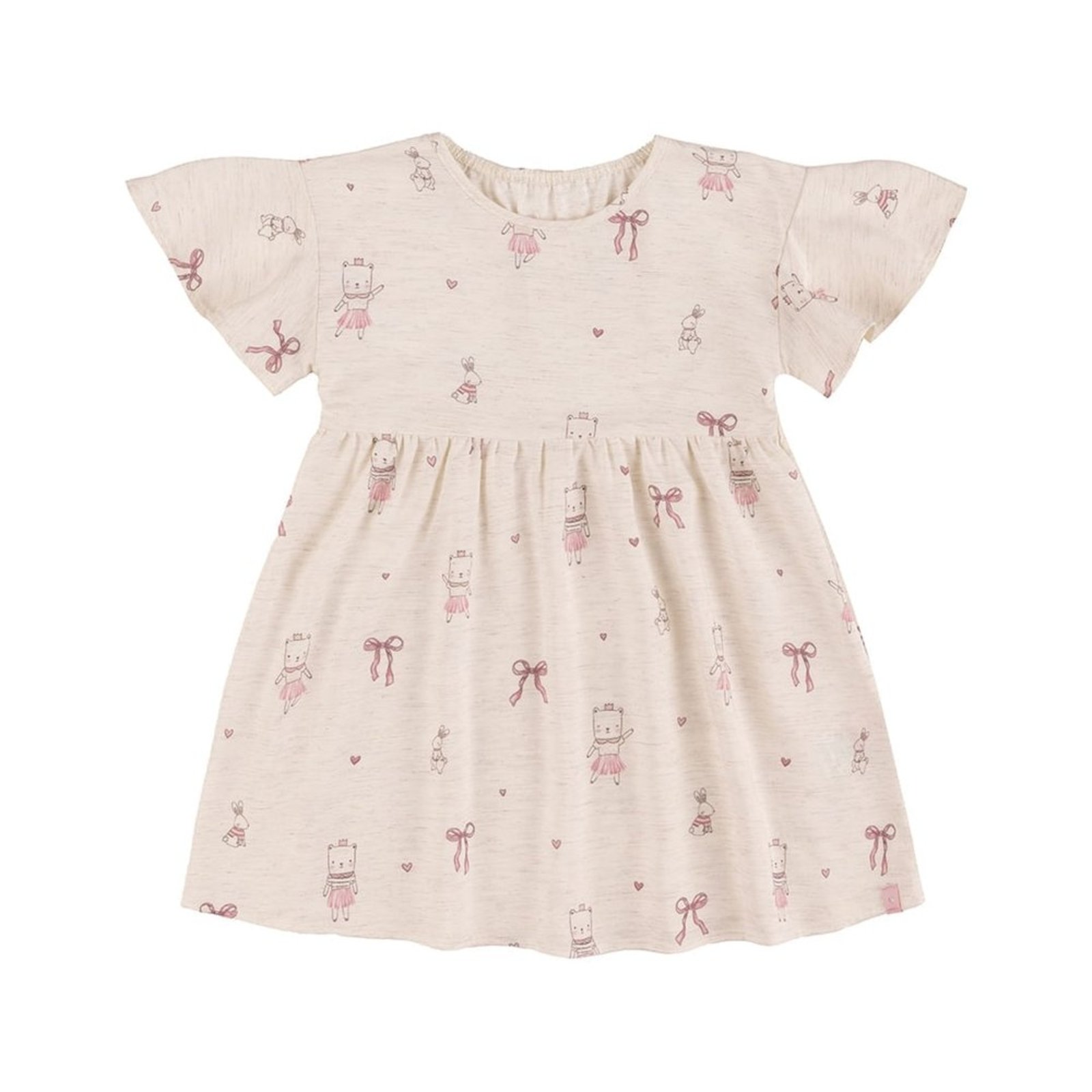 Infantil - Vestido Curto Estampado Menina Marisol