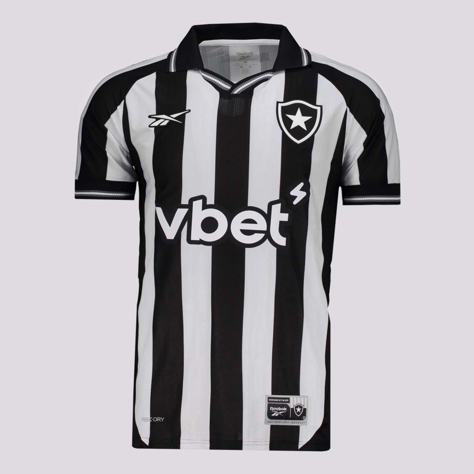 Vista 3 Camisa Reebok Botafogo I 2025 13 Alex Telles branco Reebok branco