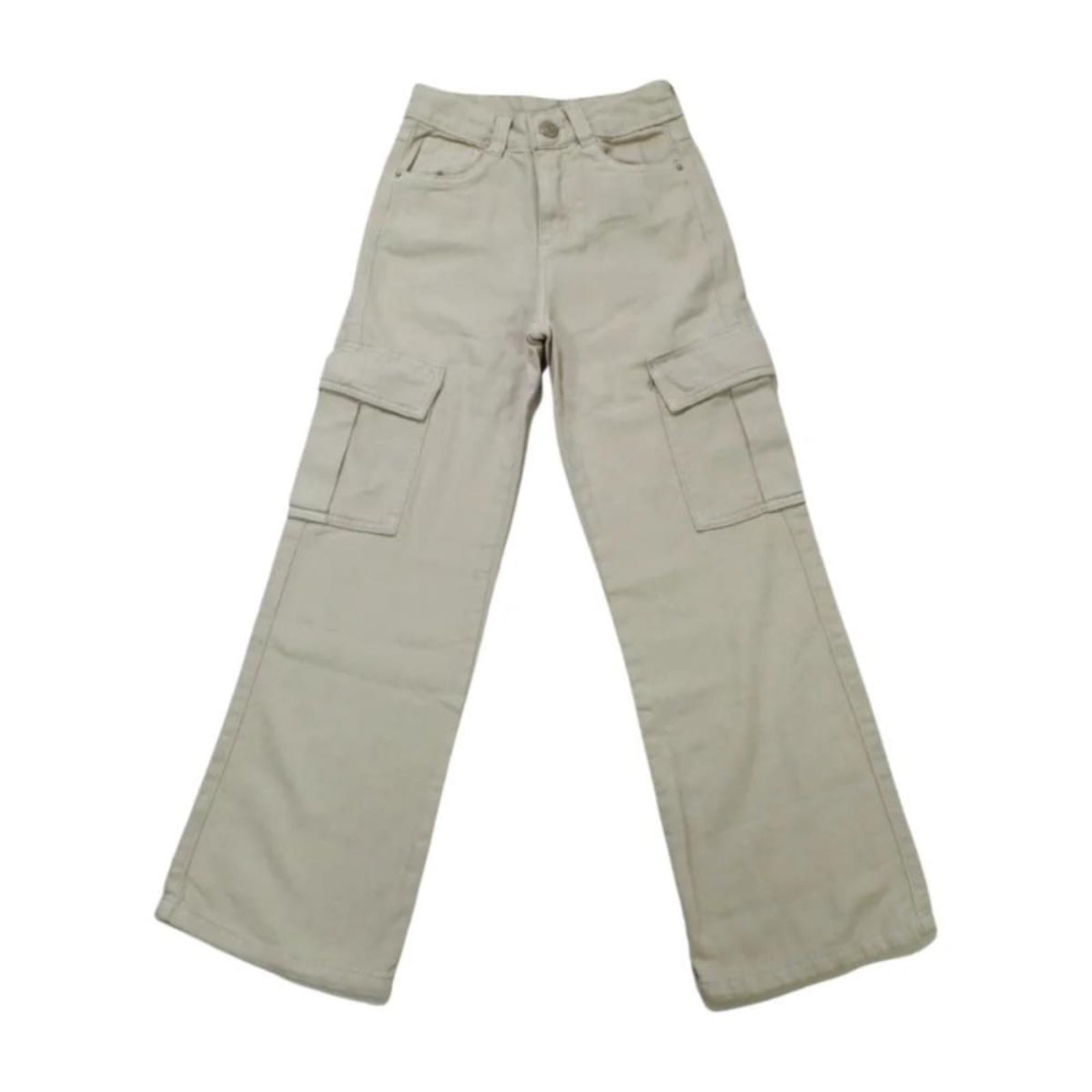 Infantil – Calça Wide Legging Cargo Sarja 3150 – Frommer