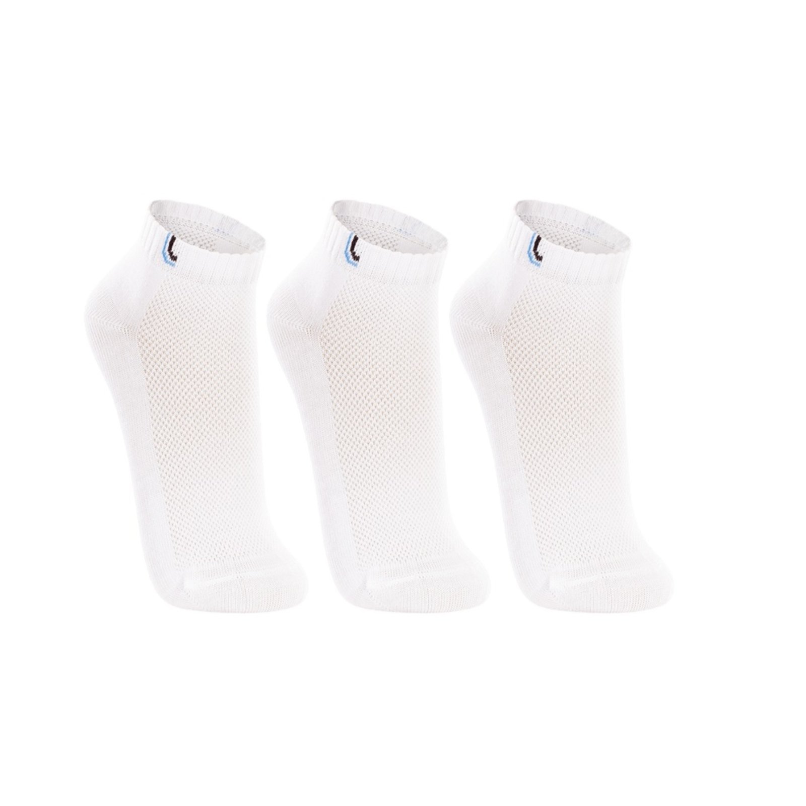 Meia Lupo Cano Curto Walk - 03225-089 - 3 pares - Branca