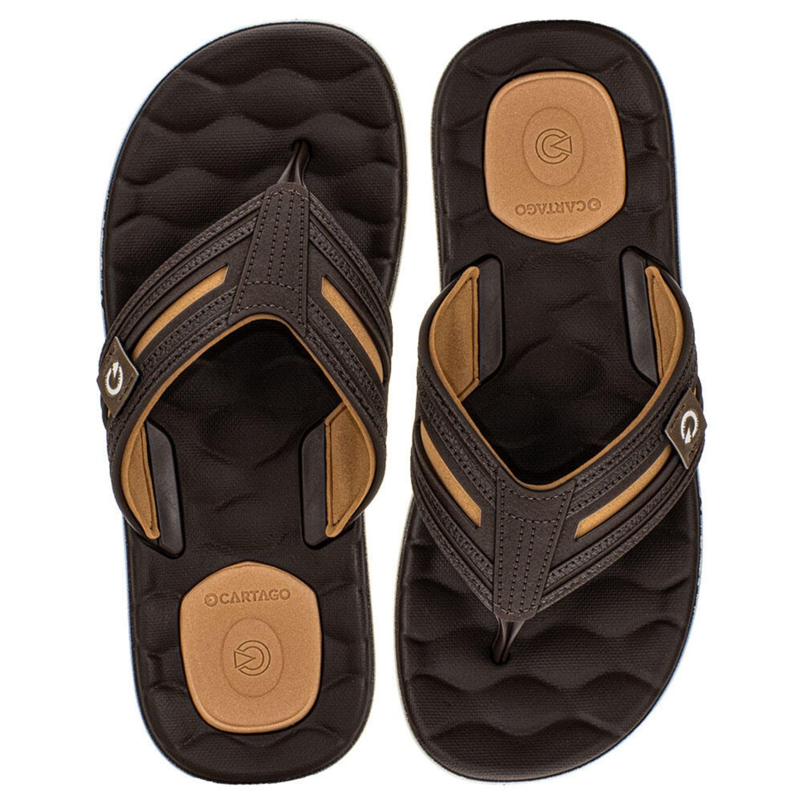 Chinelo Masculino Egeu Iv Cartago 12530 A3292530 Café