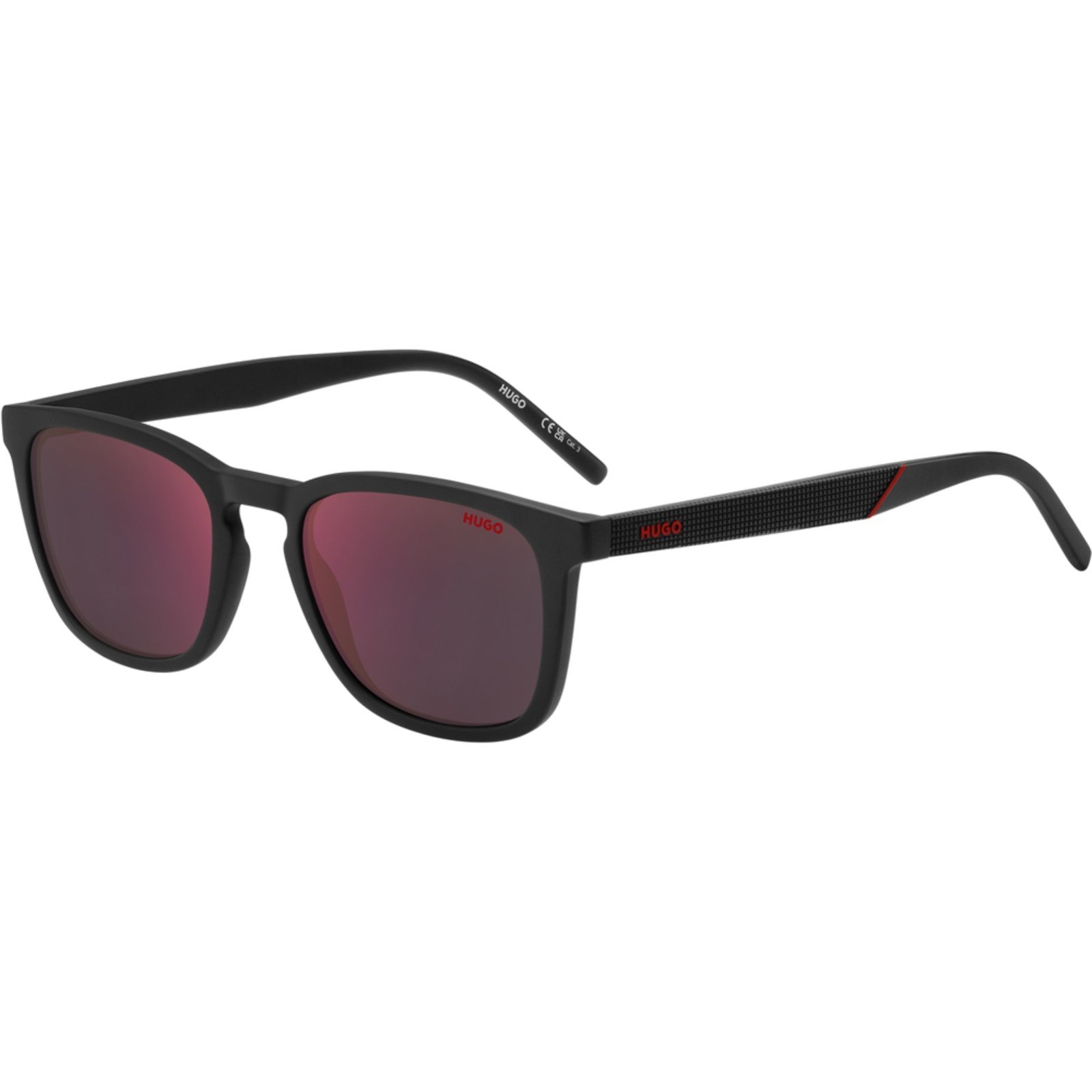 Vista 2 Óculos de Sol Hugo Boss 1306 S 807 53AO Masculino Carrera preto Carrera preto