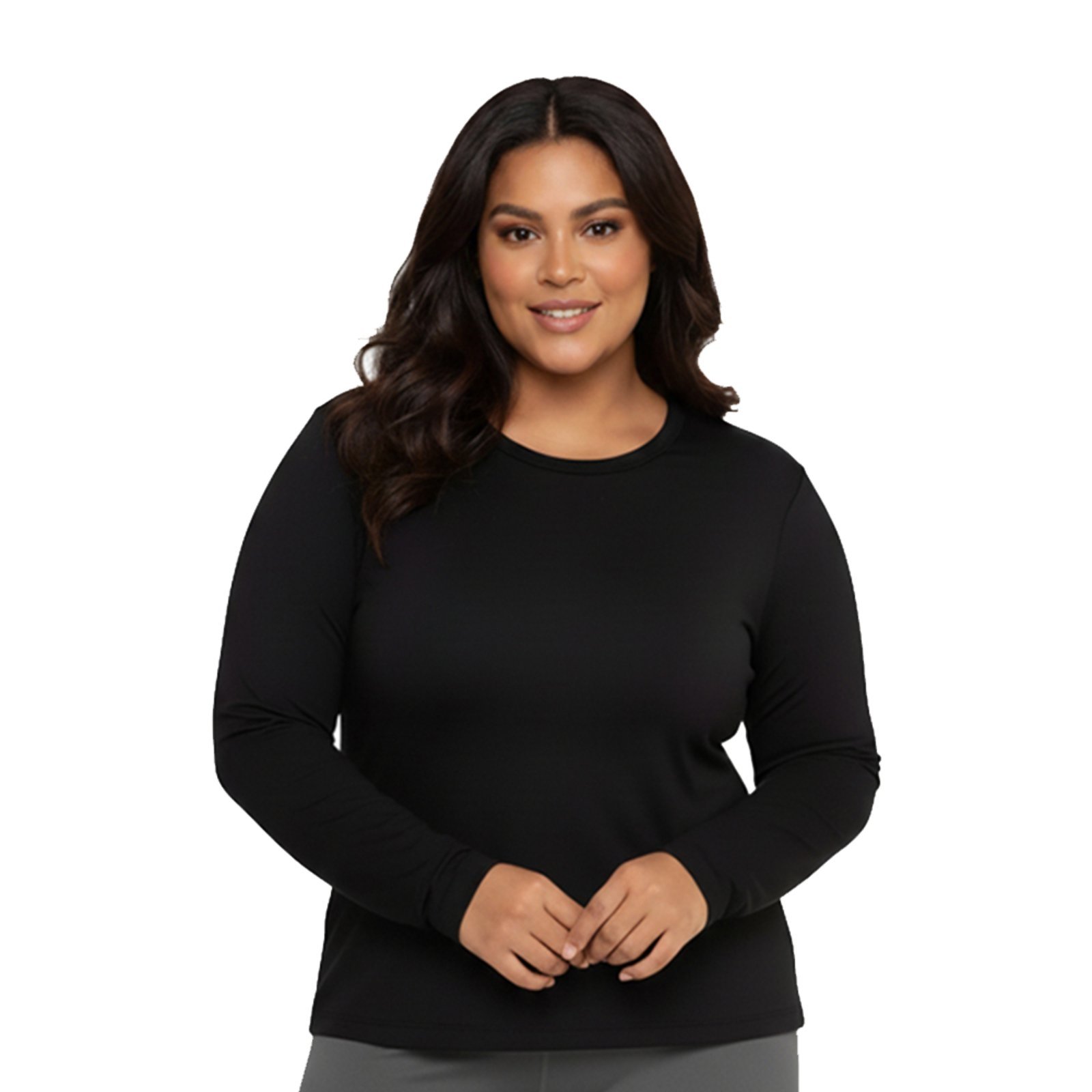 Camiseta UV Feminina Plus Size Manga Longa UV 50+ WSS Brasil
