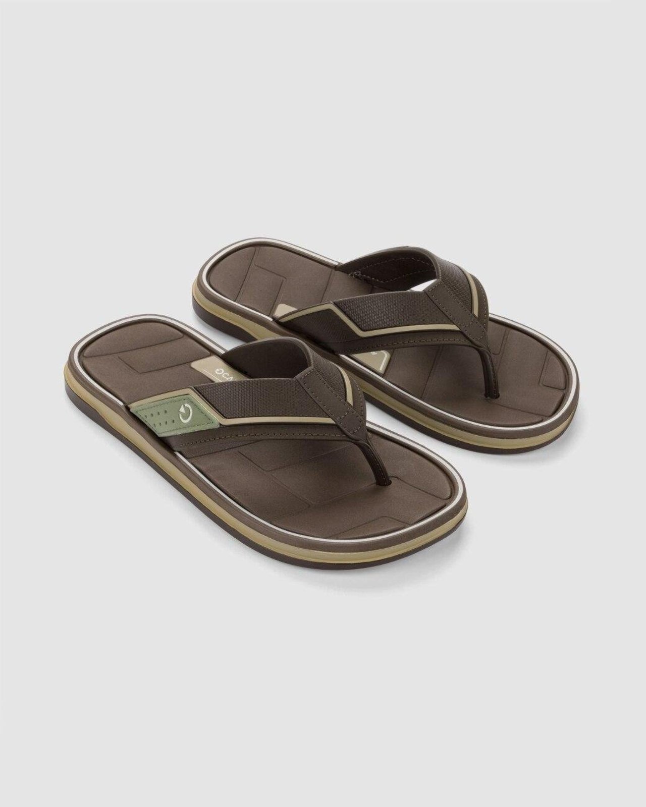 Chinelo Dedo Cartago Malaga Sport III Bege