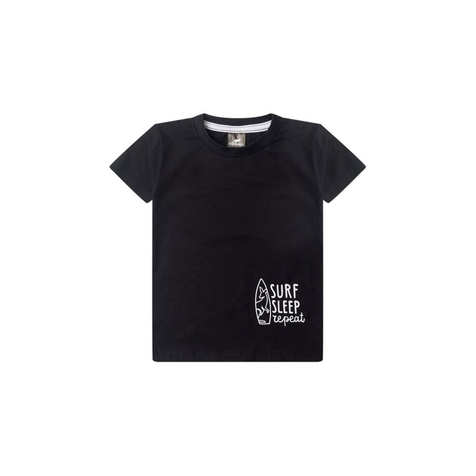 Vista 3 Infantil - Conjunto Juvenil Masculino Surf Sleep Repeat ROSA AZUL KIDS preto ROSA AZUL KIDS preto