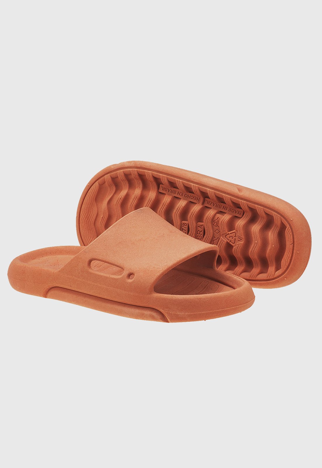 Infantil – Chinelo Nuvem Slide Marrom tep