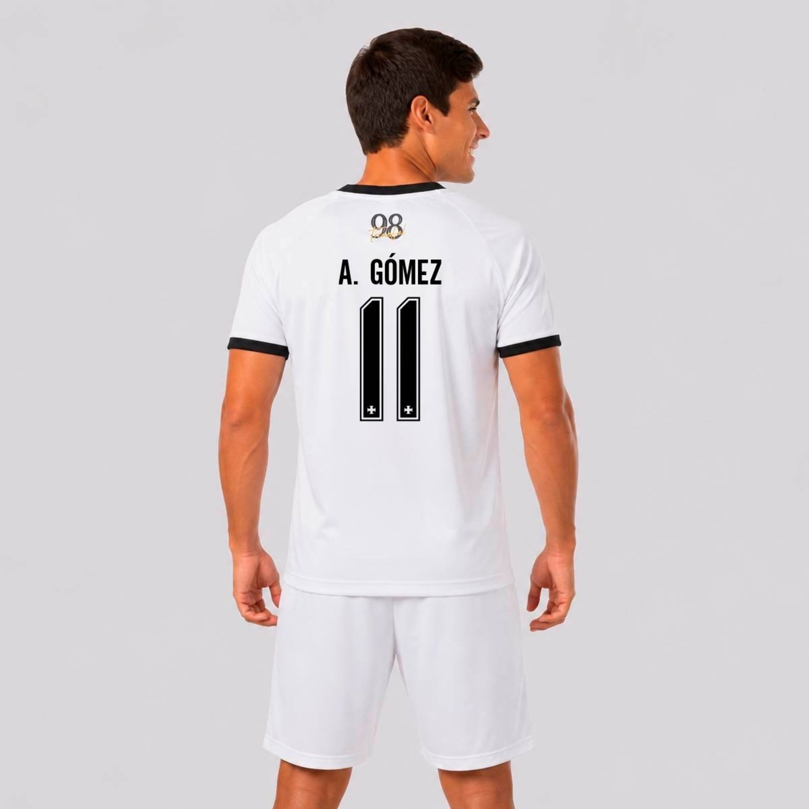Camisa Vasco Triunfal Branca 11 A. Gómez