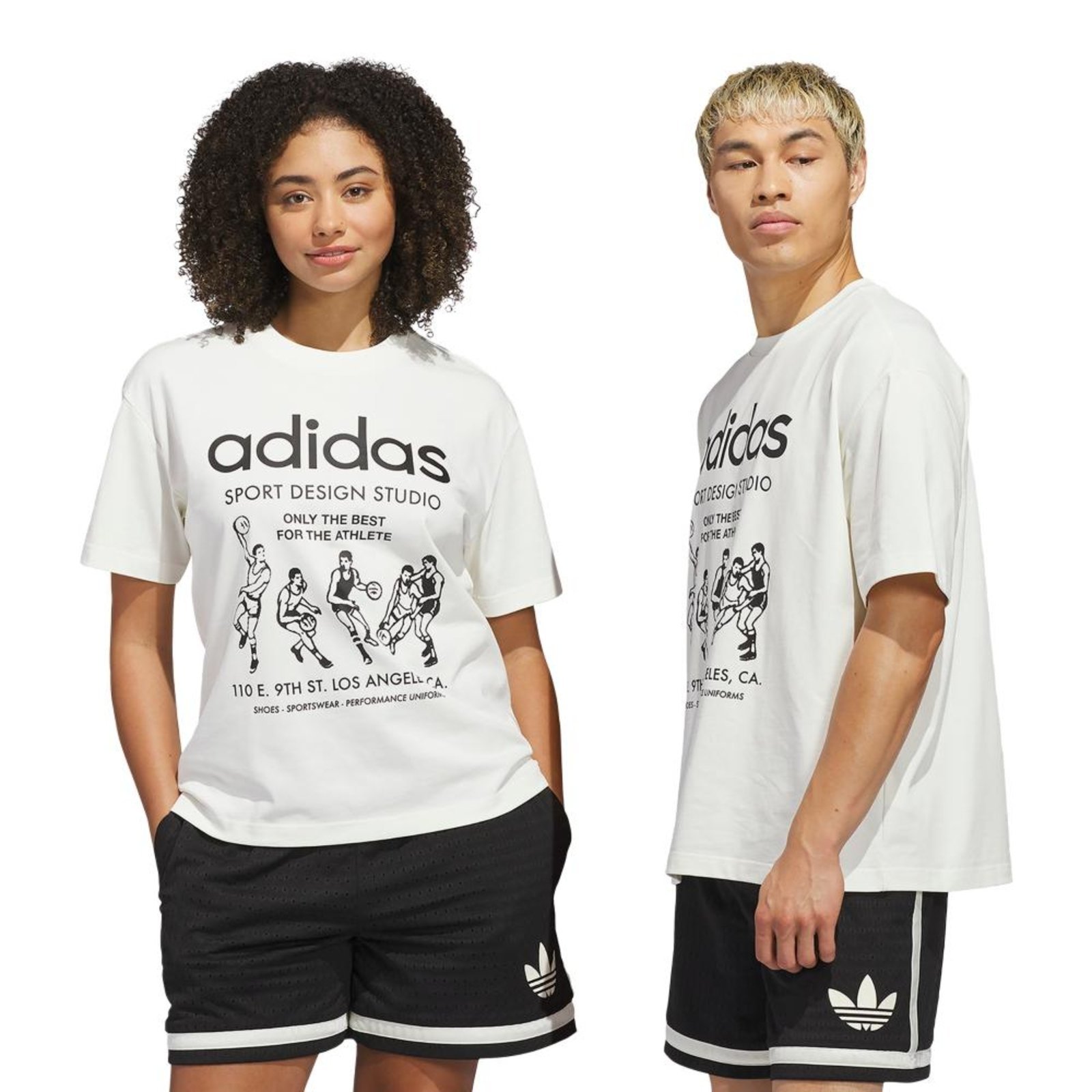Camiseta Only The Best For The Athlete adidas Originals Branco