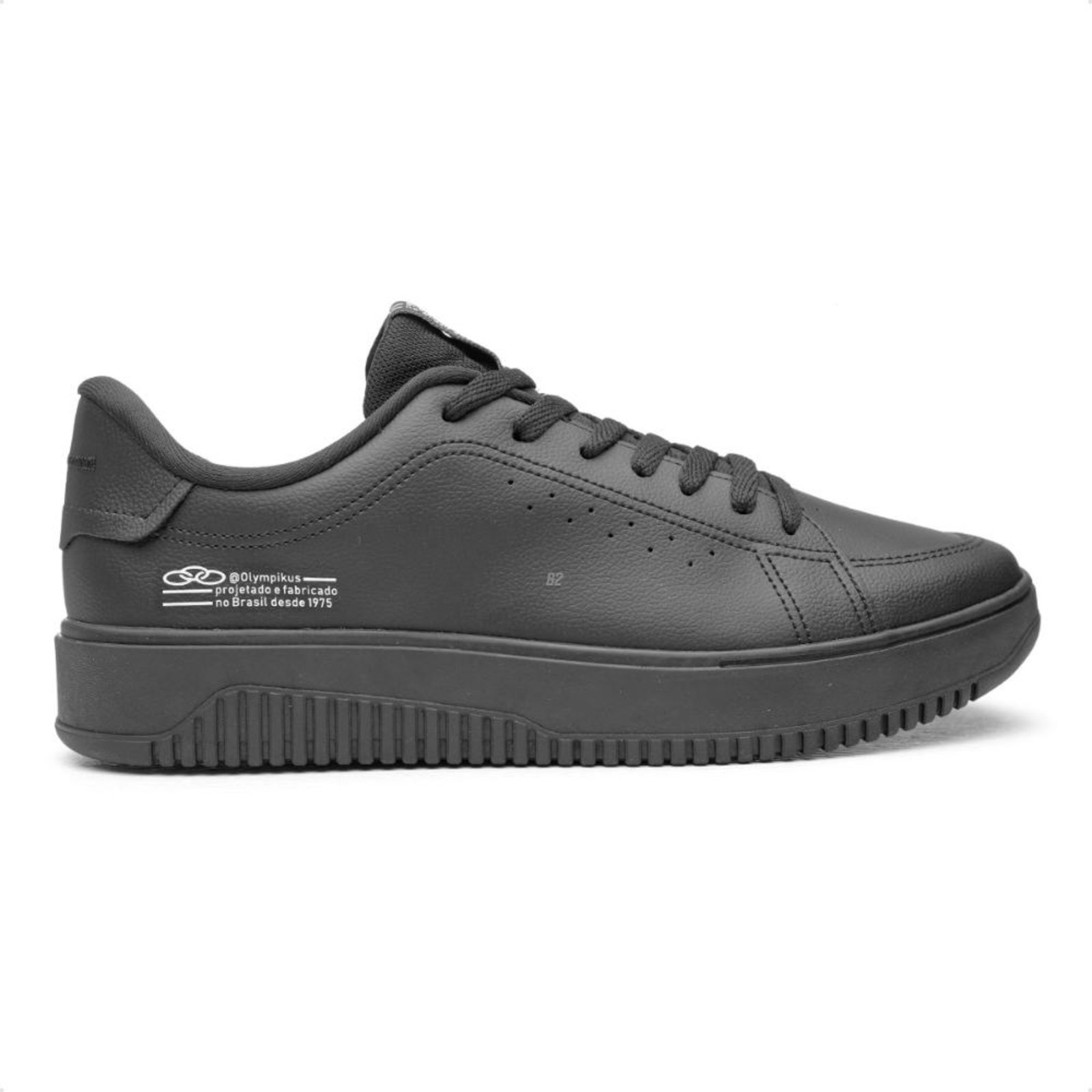Vista 2 Tênis Olympikus Eros Unissex OLK preto OLK preto