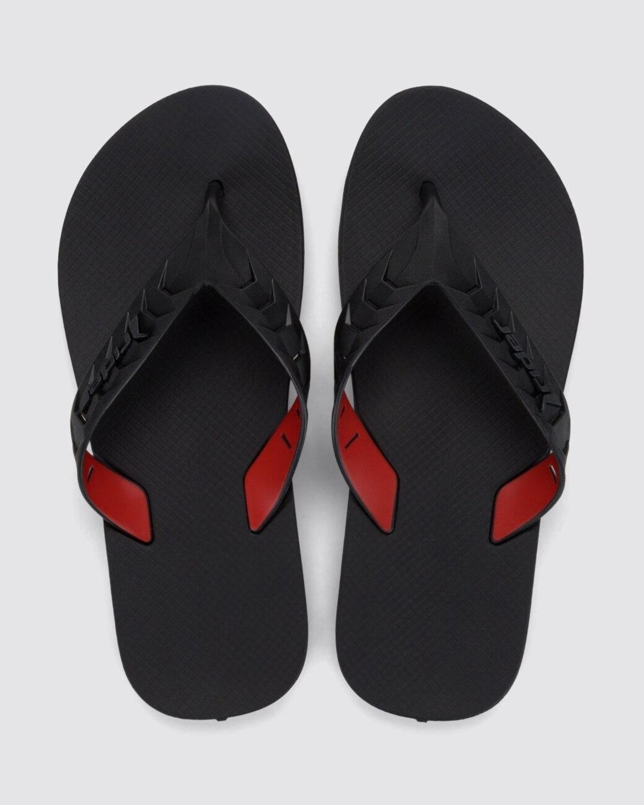 Vista 3 Chinelo de Dedo Adulto Masculino Street Duo Rider preto Rider preto