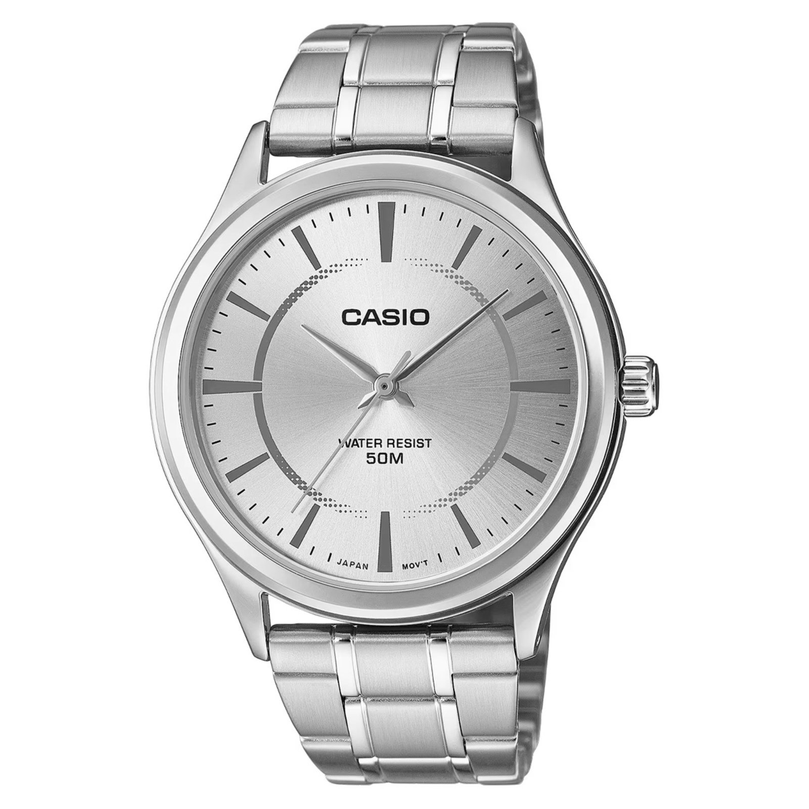 Relógio analógico Casio Aço LTC-100D-7EVDF-SC | Prata