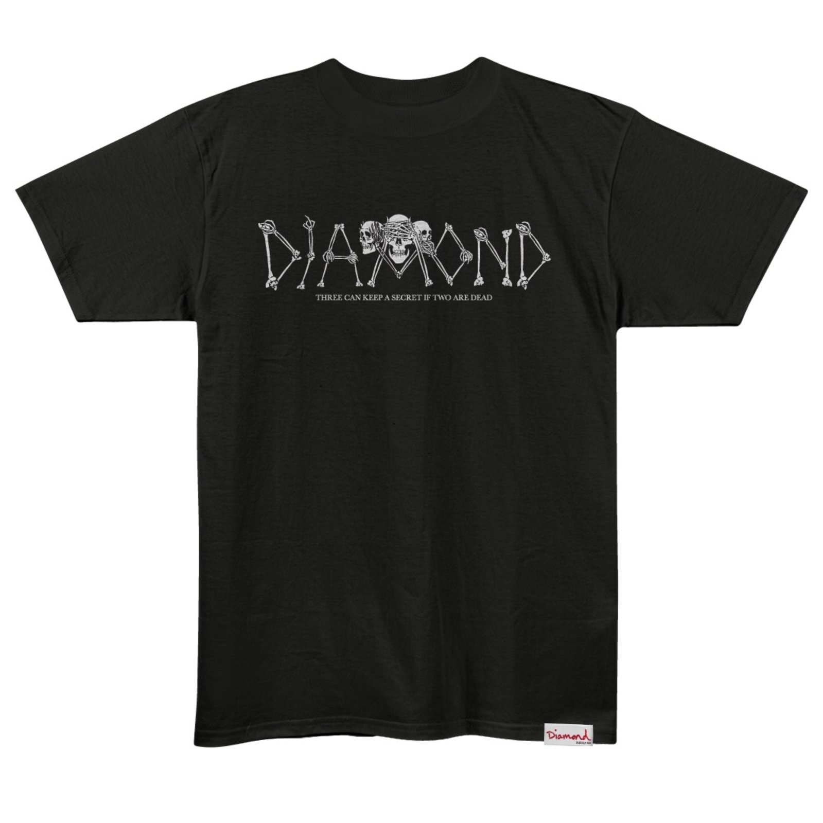 Vista 2 Camiseta Diamond Secrets Die Tee - BLACK preto black Diamond preto black