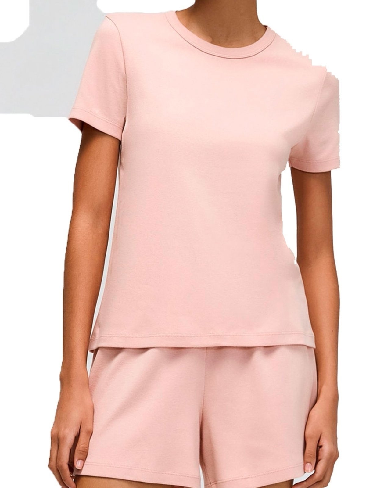 Vista 2 Pijama Feminino Curto Hering 7c3l rosa Hering rosa