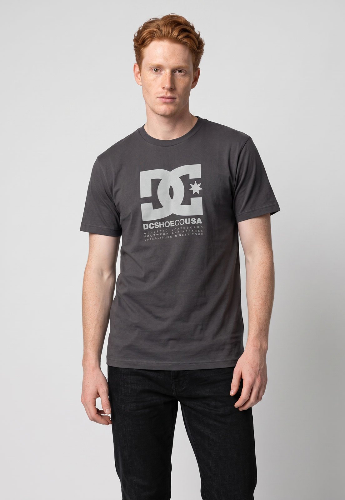Camiseta Masculina DC Shoes Star Win Grafite