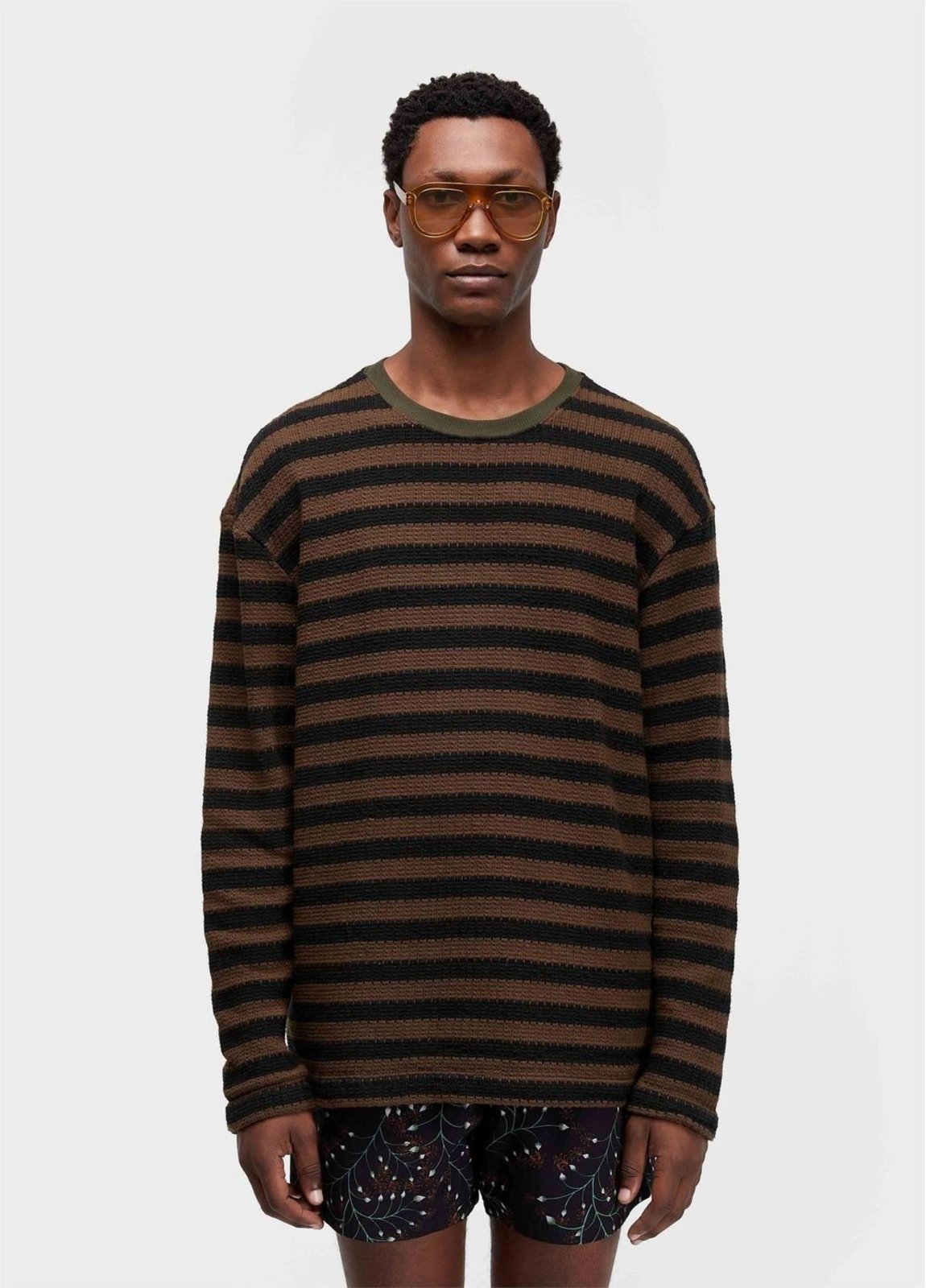 T-shirt rustic thread stripe OSKLEN