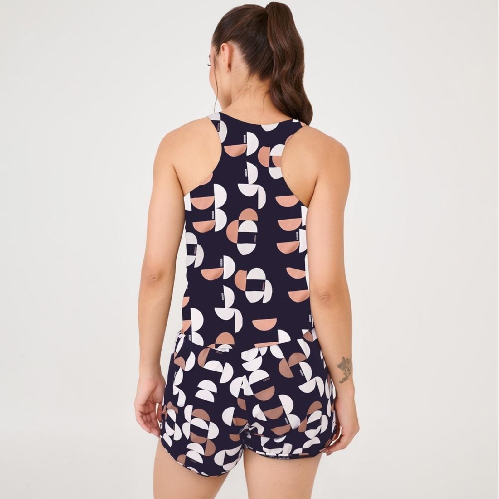 Vista 3 Regata Basica Estampa Elements Poliamida Soft Donna Carioca estampado Donna Carioca estampado